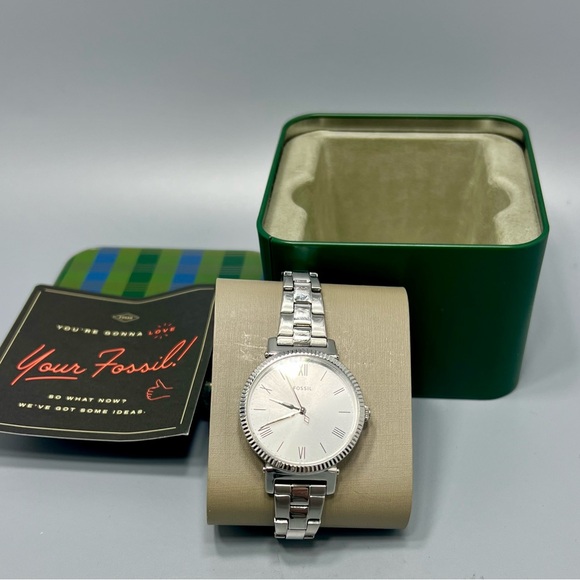 Fossil Daisy Three-Hand Stainless Steel Watch - Picture 2 of 13